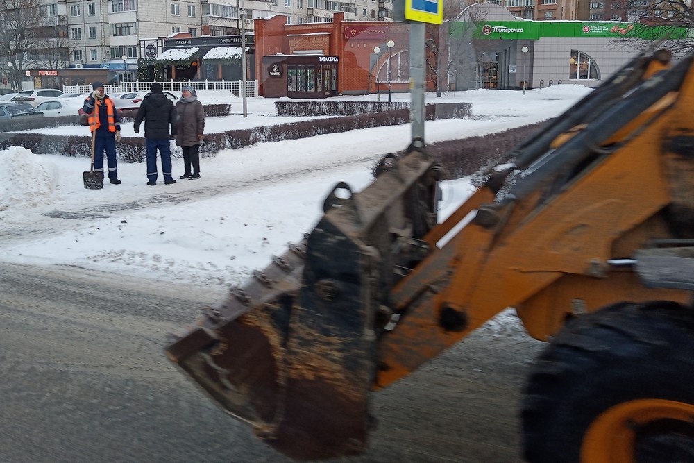 Старооскольские чиновники заявили на уборку снега неподходящую технику